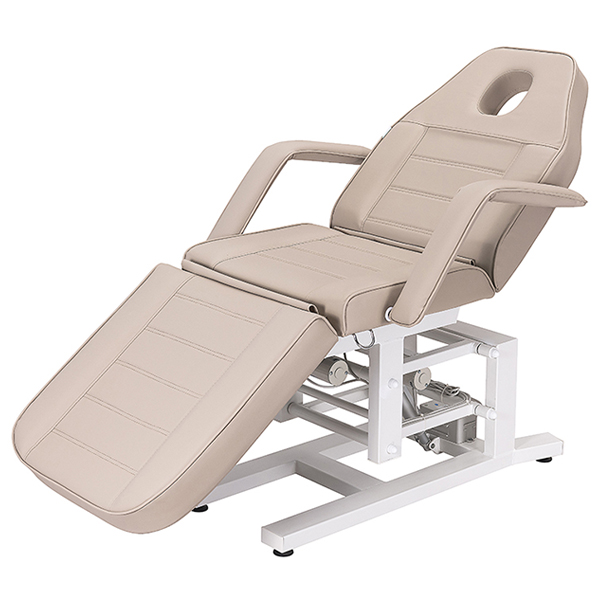Electric Bed 3 Motor Latte - BB08LM beauty couch is upholstered in anti-microbial medical grade vinyl